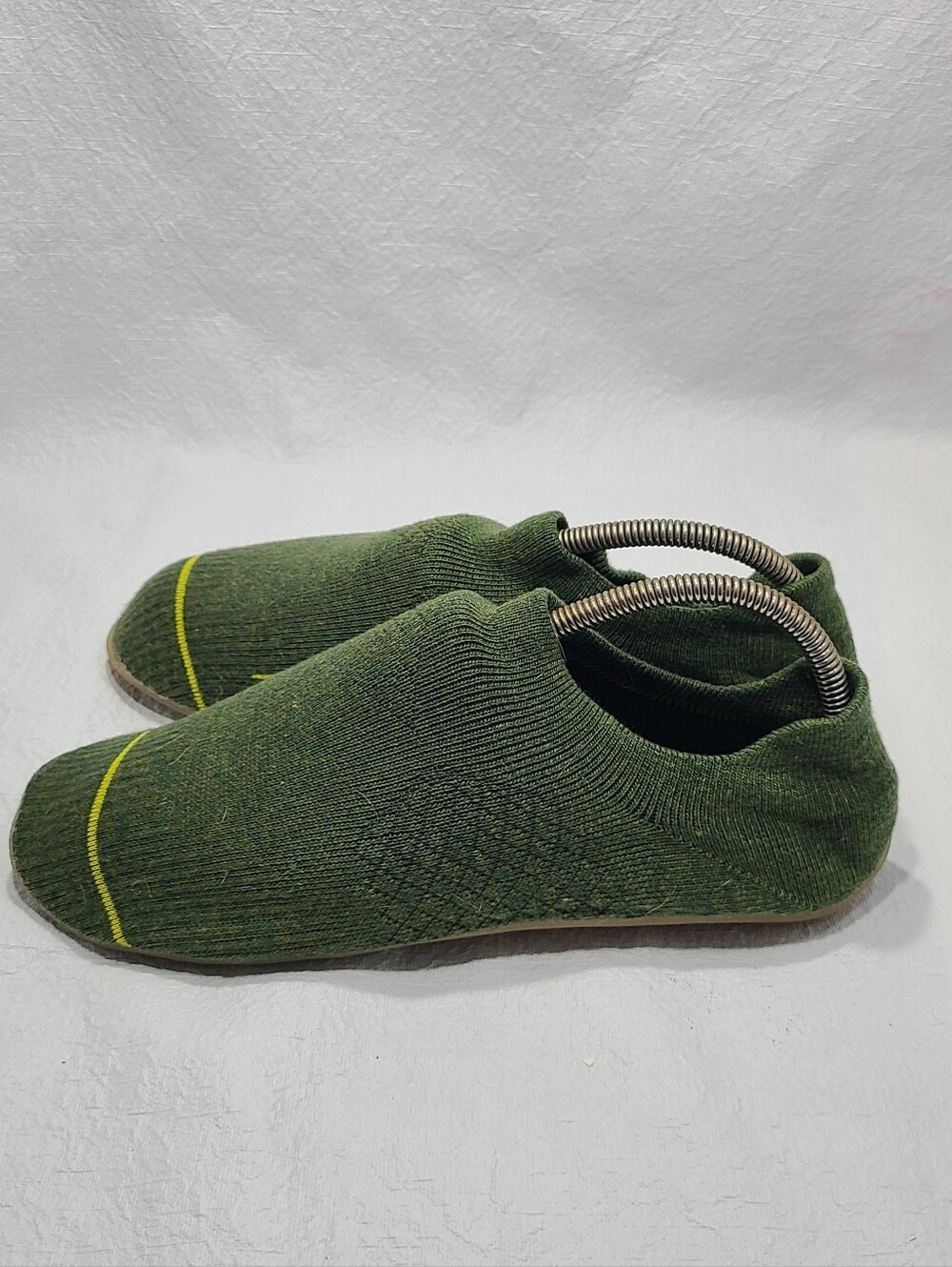Mens Kytin Parasole 2.0 Hyper-Lightweight Recovery Slip-on Size: 11 Green Yellow